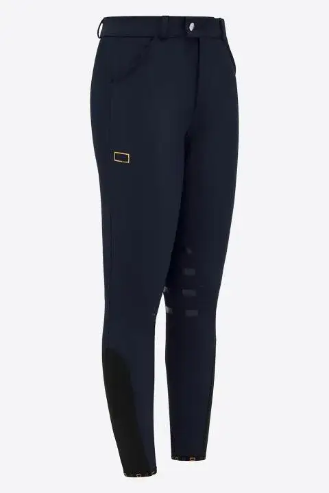 Rider's Gene Rider's Gene Unisex Young Riders Breeches knee grip ROYAL BLUE-1