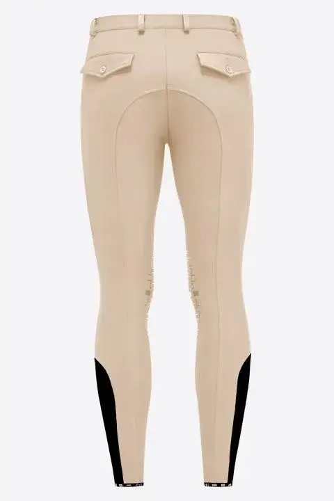 Rider's Gene RG Knee Grip Men's Riding Breeches BEIGE-3