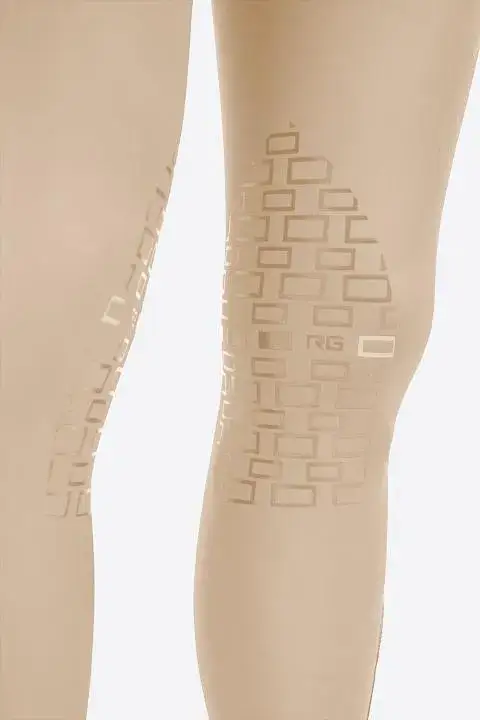 Rider's Gene RG Knee Grip Men's Riding Breeches BEIGE-4