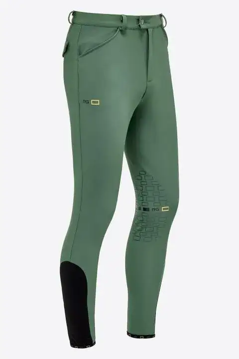 Rider's Gene RG Knee Grip Men's Riding Breeches VERDE RG-1