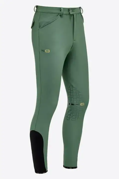 Rider's Gene RG Knee Grip Men's Riding Breeches VERDE RG-3
