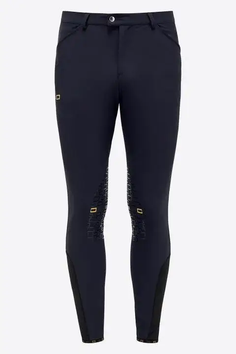 Rider's Gene Pantaloni da equitazione uomo Knee Grip RG NAVY-2