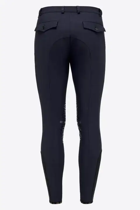 Rider's Gene Pantaloni da equitazione uomo Knee Grip RG NAVY-3