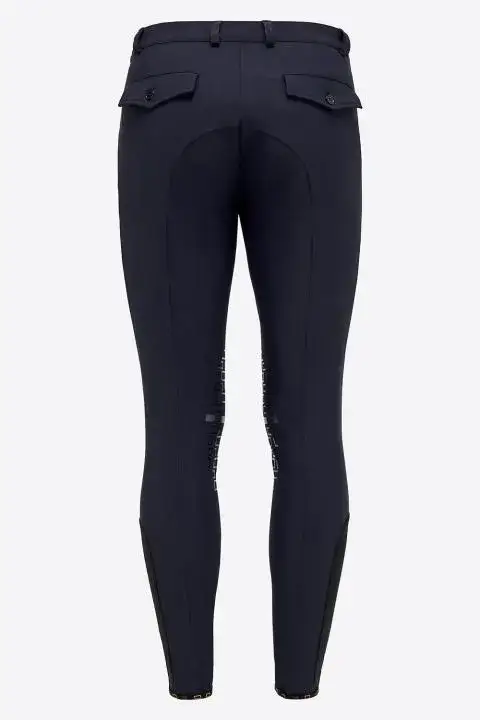 Rider's Gene Pantaloni da equitazione uomo Knee Grip RG NAVY-4