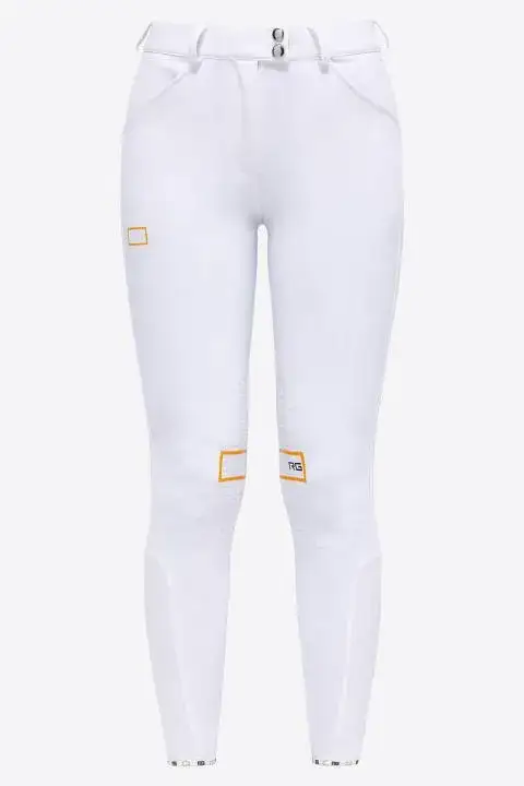 Rider's Gene Pantaloni da equitazione donna RG WHITE-2