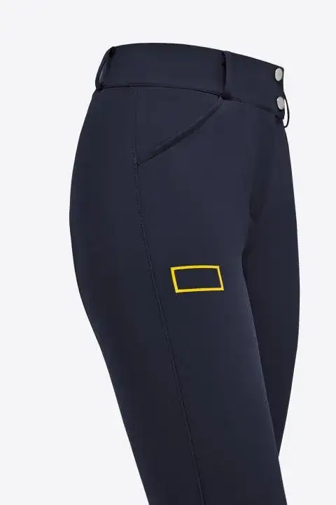 Rider's Gene Pantaloni da equitazione Full Grip donna RG NAVY-2