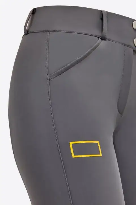 Rider's Gene RG Hight Waist Full Grip Riding Breeches Graphite Grey-4