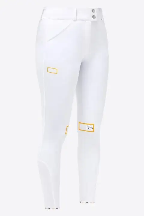 Rider's Gene RG Hight Waist Riding Breeches WHITE-1