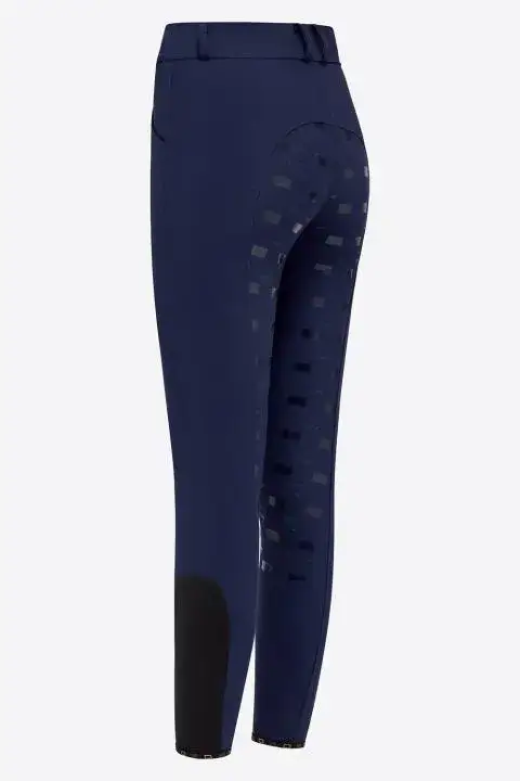 Rider's Gene Rider's Gene women's full grip dressage breeches ROYAL BLUE-2