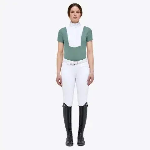 Cavalleria Toscana Hunter shirt EMERALD GREY-1