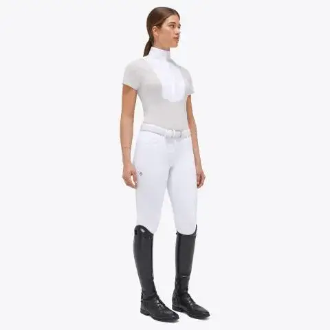 Cavalleria Toscana Women's competition shirt LIGHT GREY-1