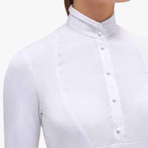Cavalleria Toscana Women's competition shirt WHITE-6