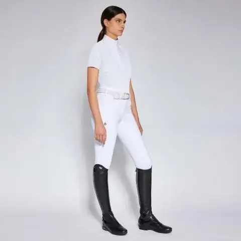Cavalleria Toscana Women's competition shirt WHITE-1