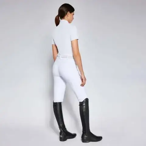 Cavalleria Toscana Women's competition shirt WHITE-2