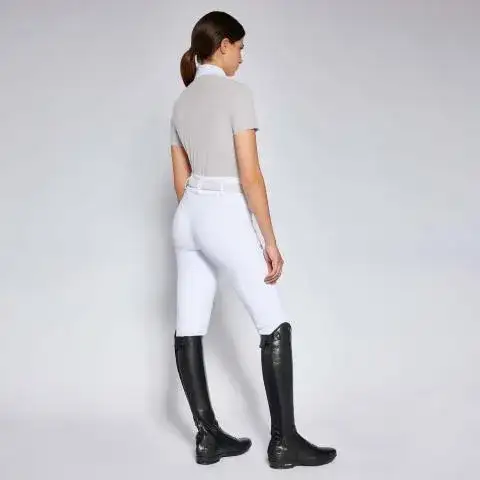 Cavalleria Toscana Women's competition shirt LIGHT GREY-2