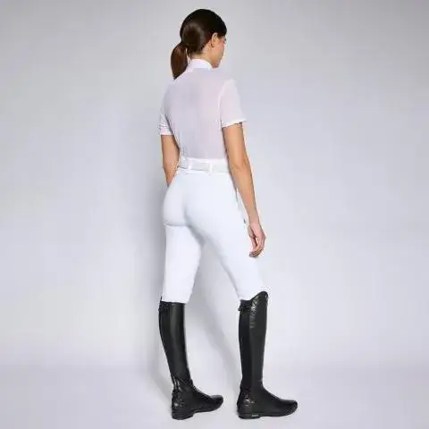 Cavalleria Toscana Women's competition shirt WHITE-2