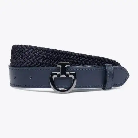 Cavalleria Toscana Kid's CT elastic belt DARK BLUE/DARK BLUE-1