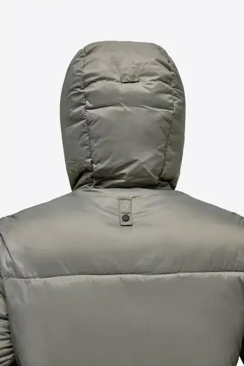 Rider's Gene Piumino da uomo trapuntato in nylon VERDE BANDIERA-5