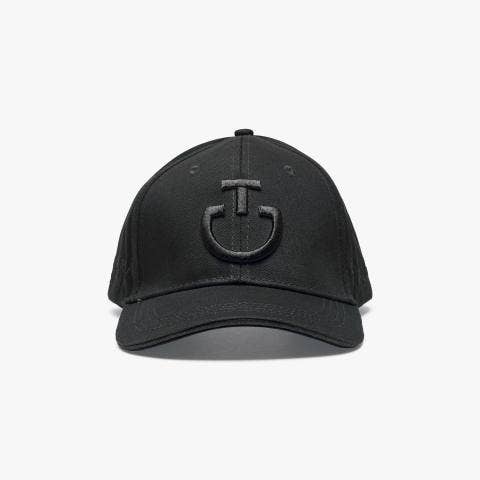 Cavalleria Toscana Logo cotton cap BLACK-1