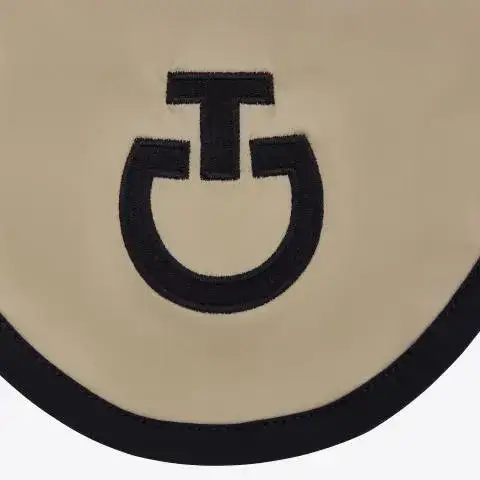 Cavalleria Toscana Jersey horse earnet BEIGE/BLACK-2