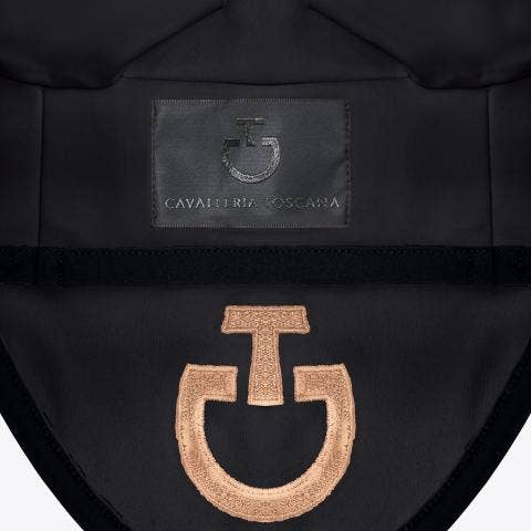 Cavalleria Toscana Light Weig ht jersey Stripe Sound less Earnet BLACK/TOFFEE BROWN-3