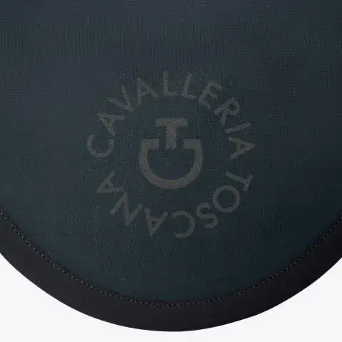 Cavalleria Toscana Soundless horse earnet in Jersey CHARCOAL GREY-2