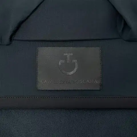 Cavalleria Toscana Soundless horse earnet in Jersey CHARCOAL GREY-3