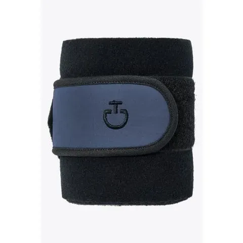 PFIFF Set Di 4 Tutori In Pile Per Cavalli - Blu Con Veloce Ampio - Supporto E Calore