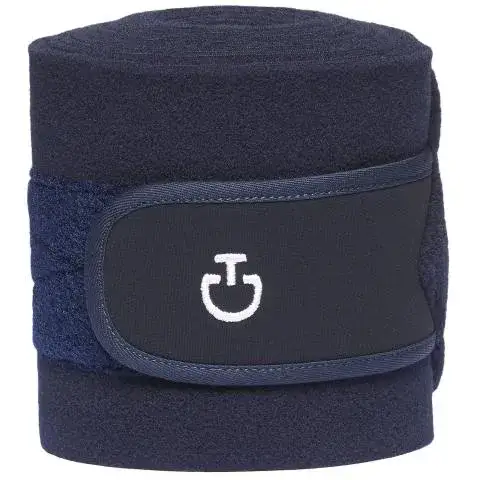 Cavalleria Toscana Fasce da lavoro in pile DARK BLUE/DARK BLUE-1