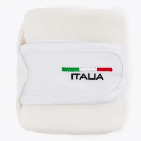 Cavalleria Toscana Set di 4 fasce FISE in pile WHITE-2