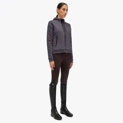 Cavalleria Toscana Women's hoodie IRON GREY-1