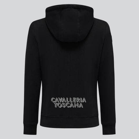 Cavalleria Toscana Boy's Hoodie BLACK-2