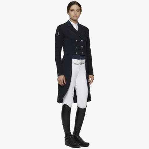 Cavalleria Toscana Frac per equitazione da donna. NAVY-2