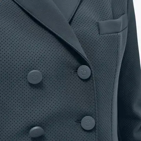 Cavalleria Toscana Frack da concorso da donna traforato ANTHRACITE GREY-6