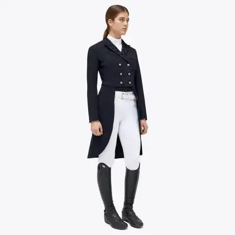 Cavalleria Toscana Frac donna bottoni ricoperti NAVY-1