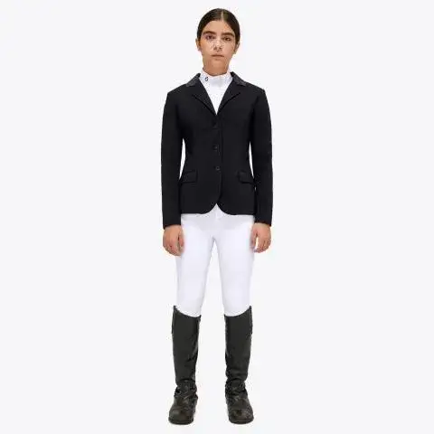 Cavalleria Toscana Girl's competition jacket BLACK-1