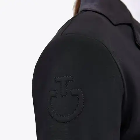 Cavalleria Toscana Girl's competition jacket BLACK-4