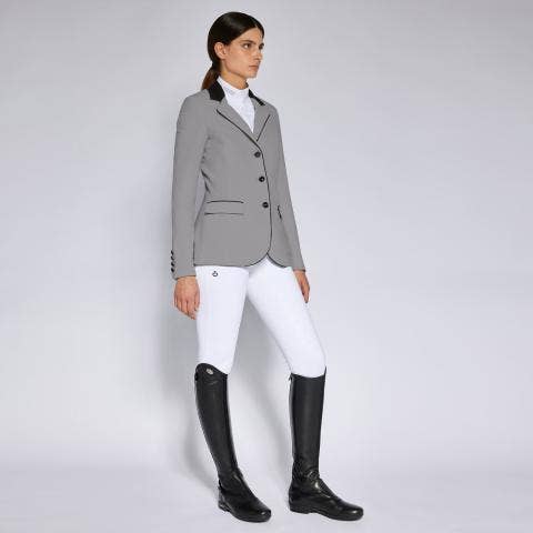 Cavalleria Toscana Women's competition jacket GREY-1