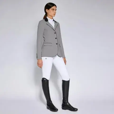 Cavalleria Toscana Women's competition jacket GREY-1