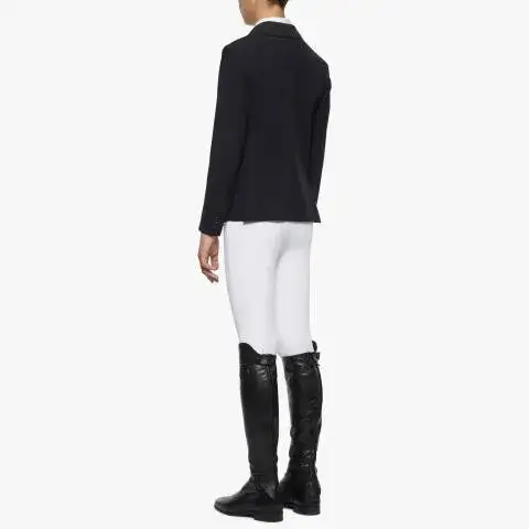 Cavalleria Toscana Boy's competition riding jacket. BLACK-2