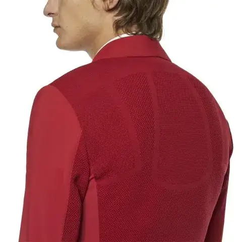 Cavalleria Toscana Lightweight men's riding jacket. RED-6
