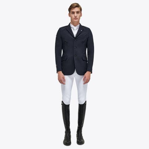 Cavalleria Toscana Men's FISE competition jacket NAVY-1