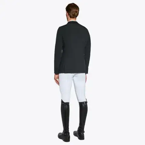 Cavalleria Toscana Men's FISE competition jacket BLACK-4
