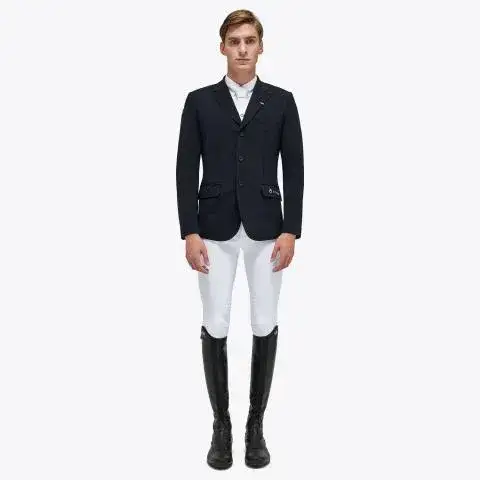 Cavalleria Toscana Men's FISE competition jacket NAVY-1