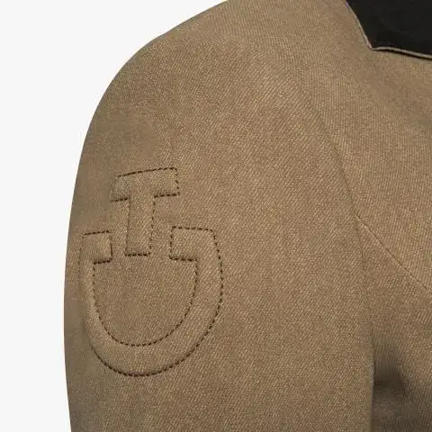 Cavalleria Toscana Cavalleria Toscana Women's Competition Jacket with Buttons BEIGE FANTASY-5