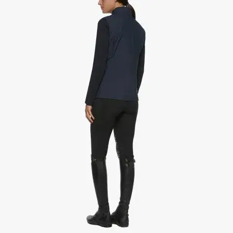 Cavalleria Toscana Piumino leggero per donna con zip DARK BLUE/DARK BLUE-3