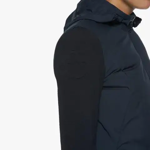Cavalleria Toscana Piumino leggero per donna con zip DARK BLUE/DARK BLUE-4