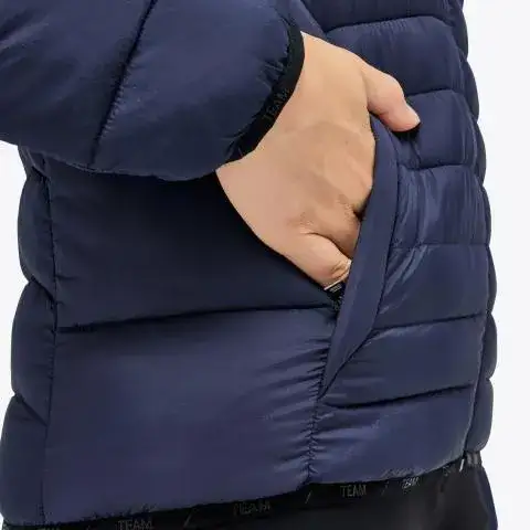 Cavalleria Toscana Women’s quilted nylon puffer jacket SMOKEY BLUE-7