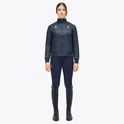 Cavalleria Toscana Women's FISE bomber NAVY-1