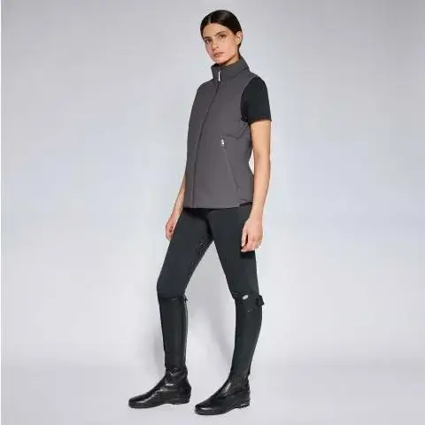 Cavalleria Toscana Women's lightweight vest ANTHRACITE GREY-1